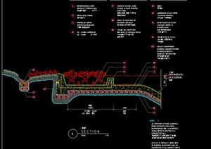 园林景观之驳岸设计施工图（dwg格式）4