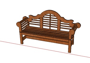 某室内桌凳设计SU(草图大师)模型素材3