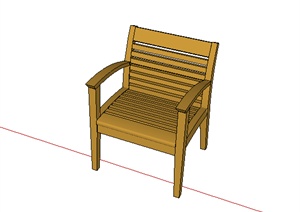 某室内桌凳设计SU(草图大师)模型素材4