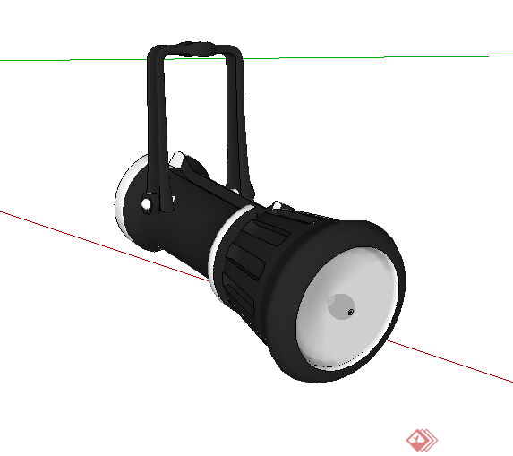 某户外灯具地灯设计SU模型素材19(1)