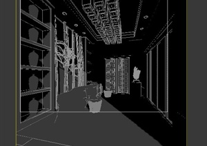 某电梯间装饰设计3DMAX模型（2）