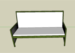 某室内家具坐凳沙发设计SU(草图大师)模型素材