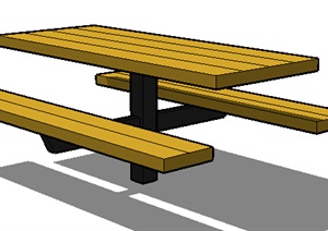 园林景观之现代坐凳设计SU(草图大师)模型16