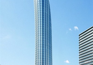 某超高层办公大厦建筑设计PSD效果图