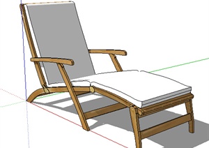 设计素材之现代躺椅设计SU(草图大师)模型12