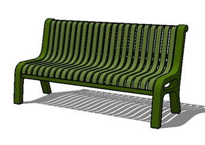 园林景观之现代座椅设计SU(草图大师)模型16