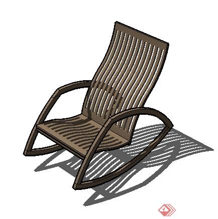 园林景观之现代风格座椅设计su模型11(1)