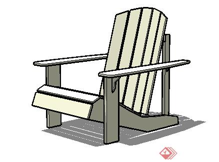 园林景观之现代风格座椅设计su模型14(1)