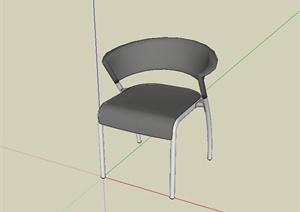 某家具室内座椅设计SU(草图大师)模型素材