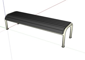 某园林景观室外座椅设计SU(草图大师)模型素材7