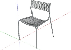 某室内家具座椅设计SU(草图大师)模型素材5