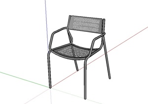某室内家具座椅设计SU(草图大师)模型素材7