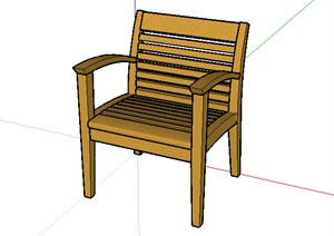 某室内家具座椅设计SU(草图大师)模型素材8