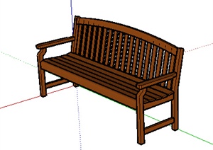 园林景观之现代风格座椅设计SU(草图大师)模型24