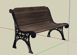 园林景观之现代风格座椅设计SU(草图大师)模型25