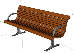 园林景观之现代风格座椅设计SU(草图大师)模型26