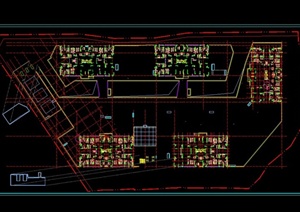 某中央大街体育场地建筑设计施工图