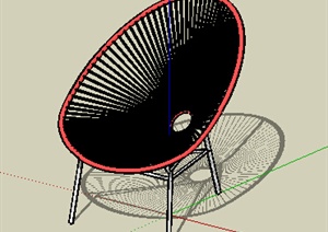 园林景观之现代风格座椅设计SU(草图大师)模型30