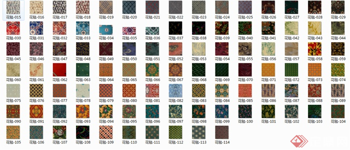 100张3DMAX地毯花毯材质贴图(3)