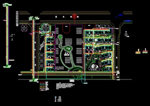建筑设计之小区电气设计施工图（dwg格式）