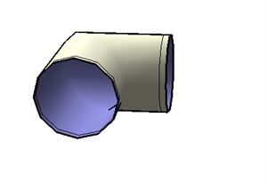 设计素材之管材构件素材SU(草图大师)模型