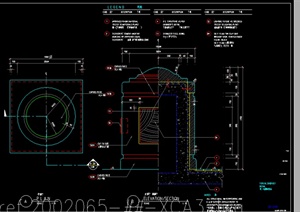 某园林景观灯具施工图CAD设计