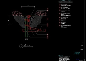 某出水口设计剖面图