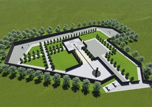 某无名烈士纪念园景观设计方案