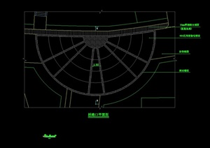 某桥路口景观设计CAD施工图