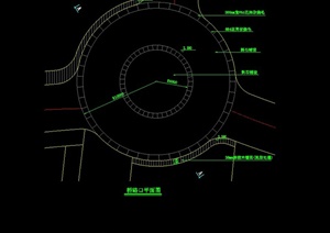 某桥路口铺装设计施工图