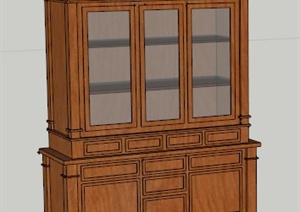 设计素材之柜子设计SU(草图大师)模型16