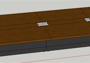 设计素材之桌子设计SU(草图大师)模型7