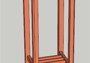 设计素材之凳子设计SU(草图大师)模型