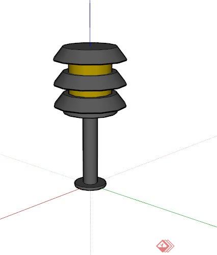 某道路灯具设计SU模型(1)
