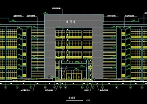 某教学楼全套建筑施工图CAD格式