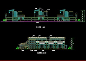 某教学楼建筑设计CAD方案图