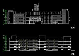 某学校四层教学楼建筑设计方案