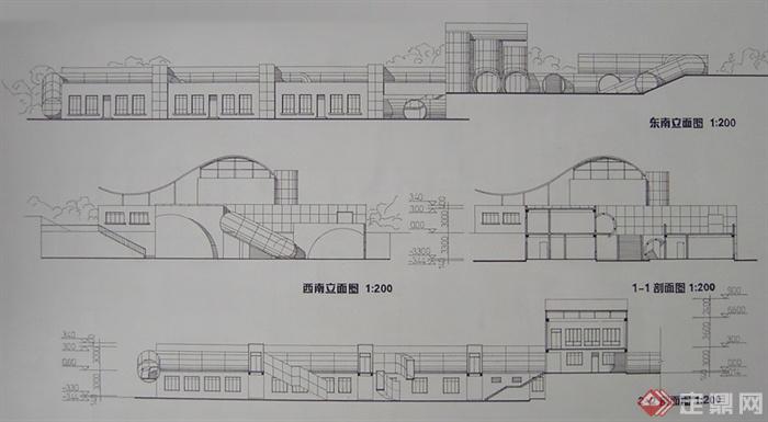 某现代幼儿园建筑设计方案(4)