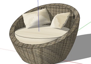 设计素材之座椅素材SU(草图大师)模型