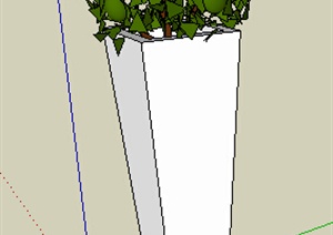 设计素材之盆景植物设计素材SU(草图大师)模型