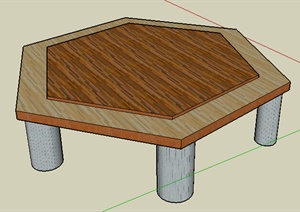 设计素材之桌子设计素材SU(草图大师)模型