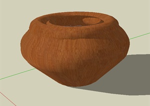 设计素材之陶器设计素材SU(草图大师)模型