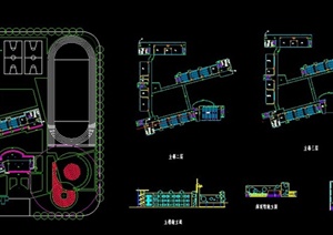 几十套大、中、小学校和幼儿园方案设计cad图