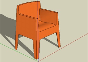 设计素材之家具椅子设计素材SU(草图大师)模型