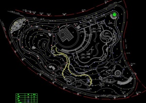 某公园景观照明系统施工CAD图