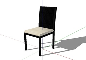 某主题家具坐凳设计SU(草图大师)模型素材