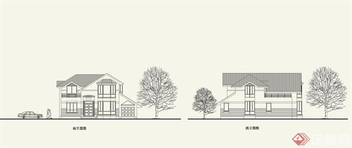 某小区生活建筑设计方案(3)