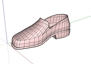某设计素材鞋子SU(草图大师)模型