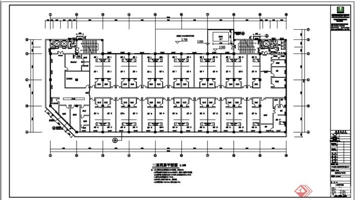 某6层婴儿产科医院室内设计平面图pdf(4)
